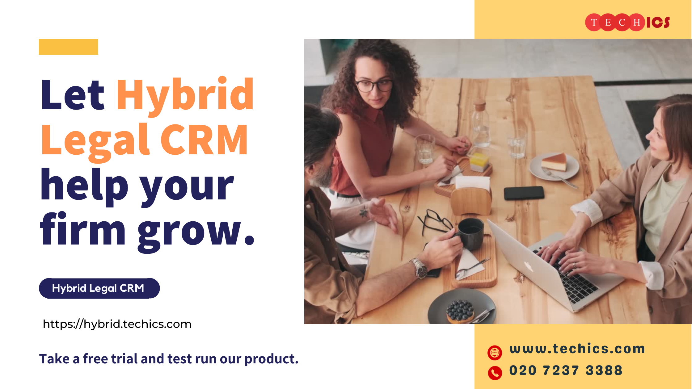 Combining sales & marketing in Hybrid Legal CRM to help grow your law firm